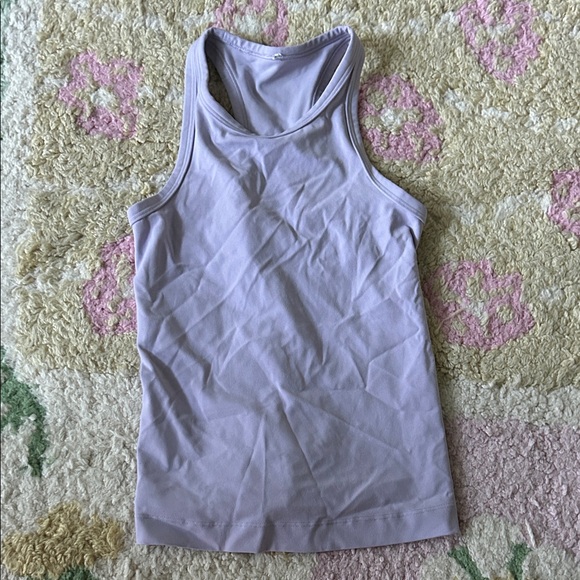 Lululemon Athletica Light Purple Tank Top - Picture 1 of 3